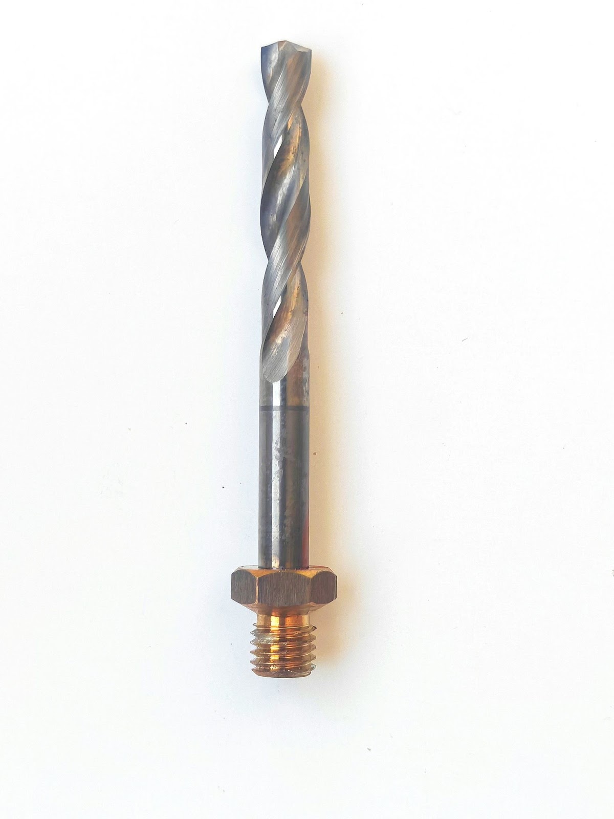 Twist drill with carbide thread shank HITEC Tools Works
